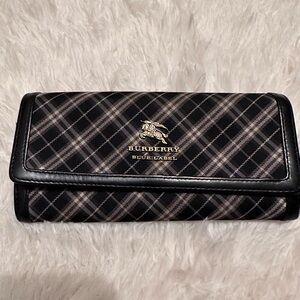 Burberry Blue Label Plaid Wallet